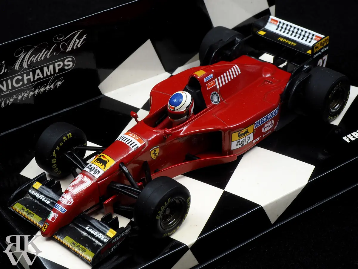 ミニチャンプス 1/43 フェラーリ 412T2 ジャン・アレジ | さいねの