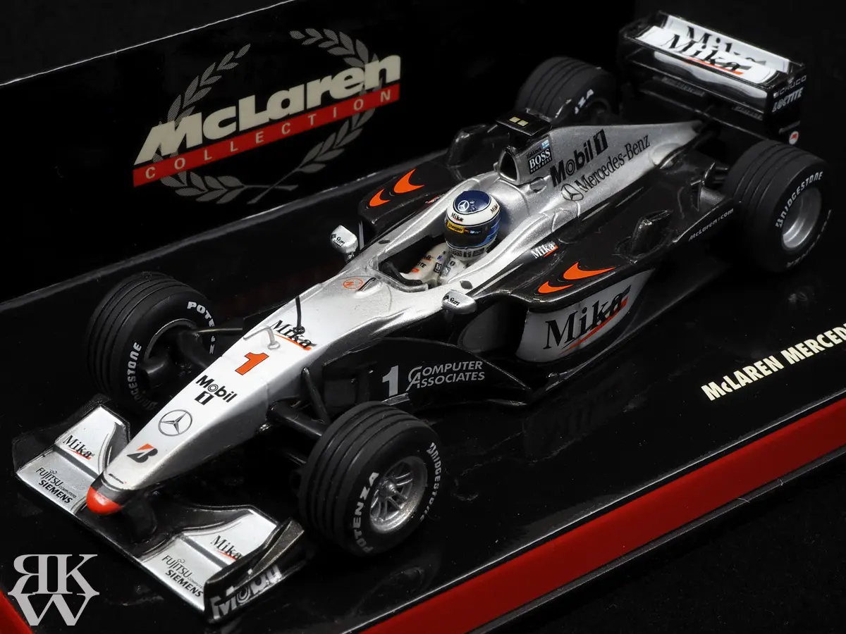 ミニチャンプス 1/43 マクラーレン メルセデス MP4/15 ミカ