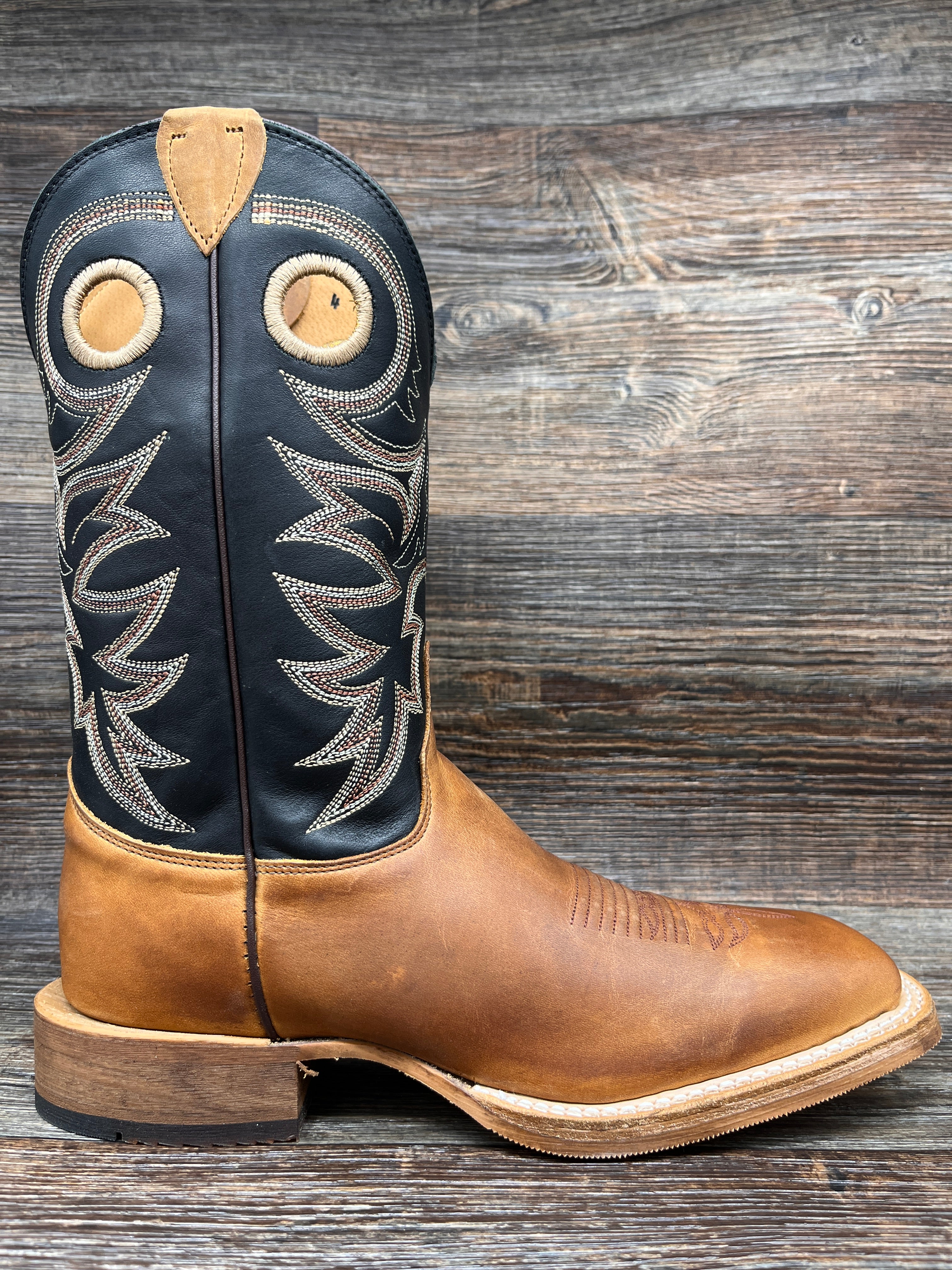 br740 Men's Caddo Square Toe Western Boot by Justin – Rushing Boots