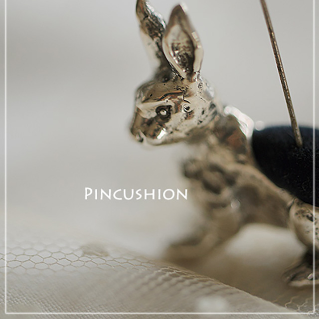 うさぎのピンクッション