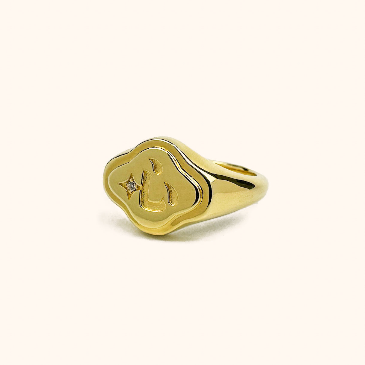 Shining Heart Signet Ring – Ruyi Club