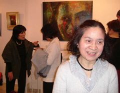 フランス】「自画像」など展示 中島イソ子さんが個展 パリ