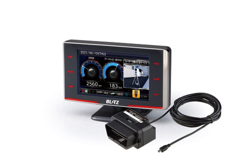 BLITZのレーザー＆レーダー探知機「Touch-LASER」シリーズの3.1インチ