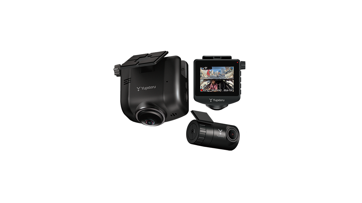 ユピテルから駐車監視強化を強化した360°&リアカメラドライブ