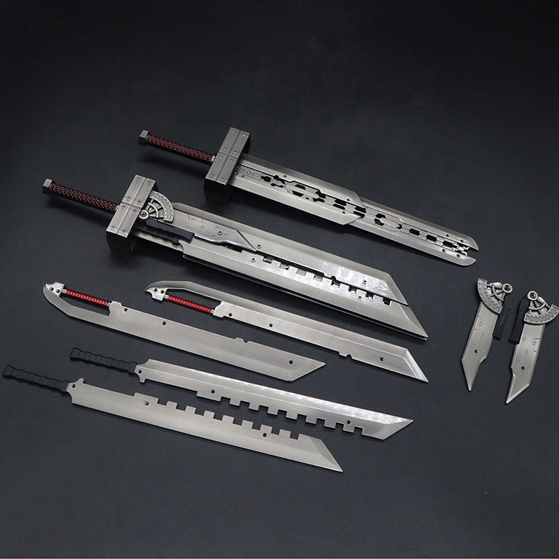 ファイナルファンタジー7 バスターソード 金属製 32cm カスタムカラー