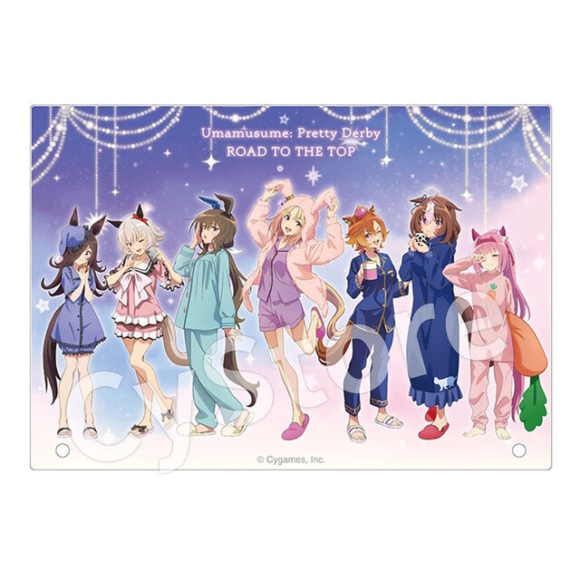 可愛すぎな『ウマ娘 RTTT』メンバー7人の描き下ろし“パジャマ姿”グッズ