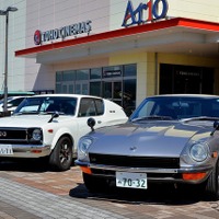 フェアレディZやスタウトなど、3日連続で商業施設に旧車が集結