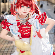 コスプレ】赤身かるびの自由奔放なポーズと明るい笑顔に100点満点！美