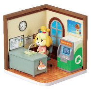 しずえ、マスターが働く様子をお部屋と共に立体化！『どうぶつの森