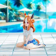 夏の雰囲気満載！『ウマ娘』スマートファルコンとコパノリッキーが