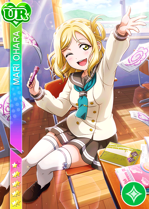 Cards - #1547 小原鞠莉 UR | LLSIF EN