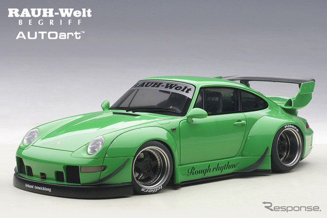 RWB 993、1/18スケールモデル発売…究極のカスタムポルシェ 1枚目の写真