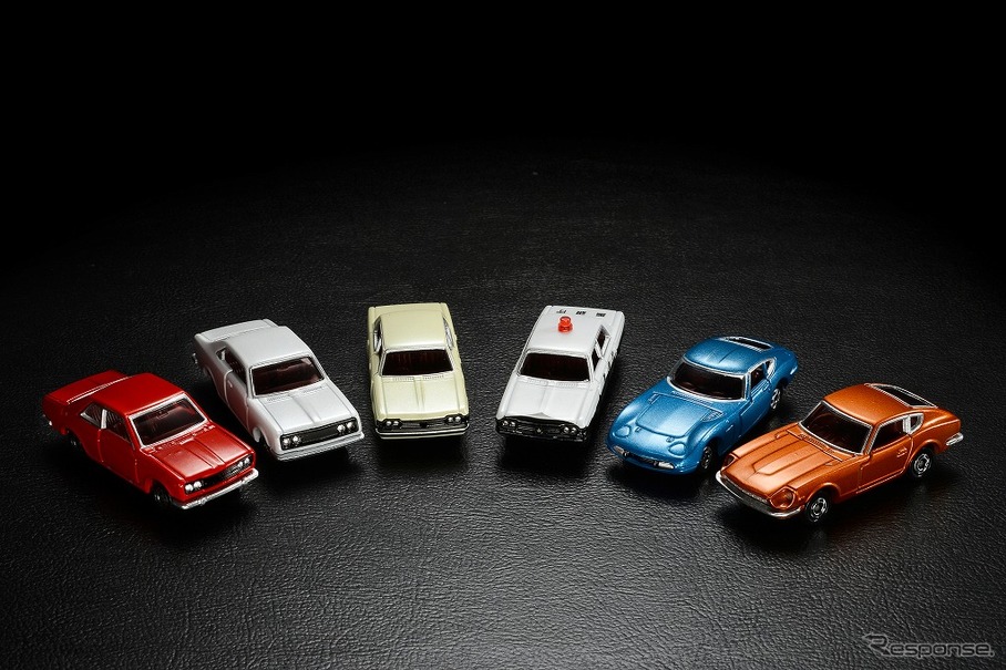 トミカ50周年記念コレクションを先行展示へ、初代6モデルを復刻…東京