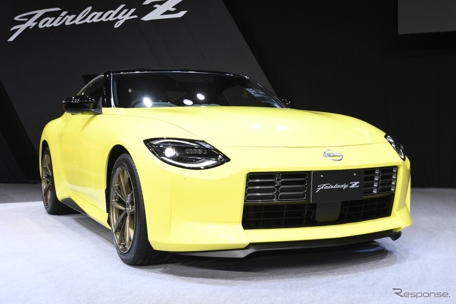 イカズチイエロー輝く限定車、日産 フェアレディZ プロトスペック…東京