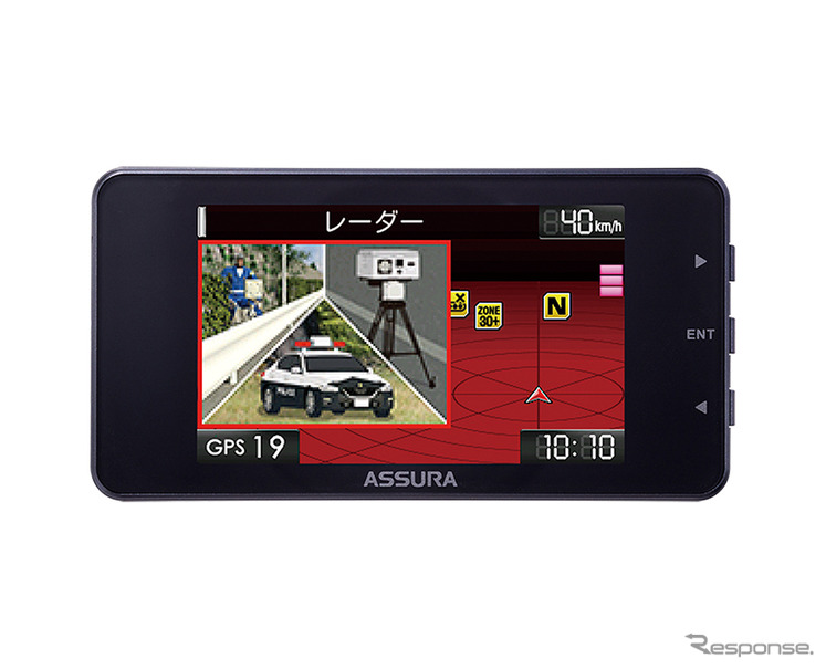 セルスター、“コスパ”モデルのJMA-520/401取締機対応レーダー・ASSURA