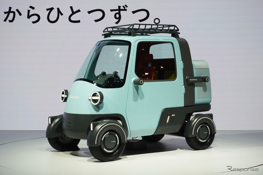 ダイハツらしさ全開！自転車以上、軽自動車未満の『ミゼットX』が楽し