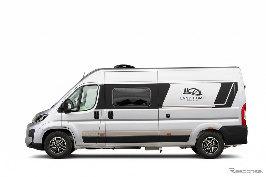 贅沢なキャンピングカー「ランドホーム デュカト」、RVランドが初公開
