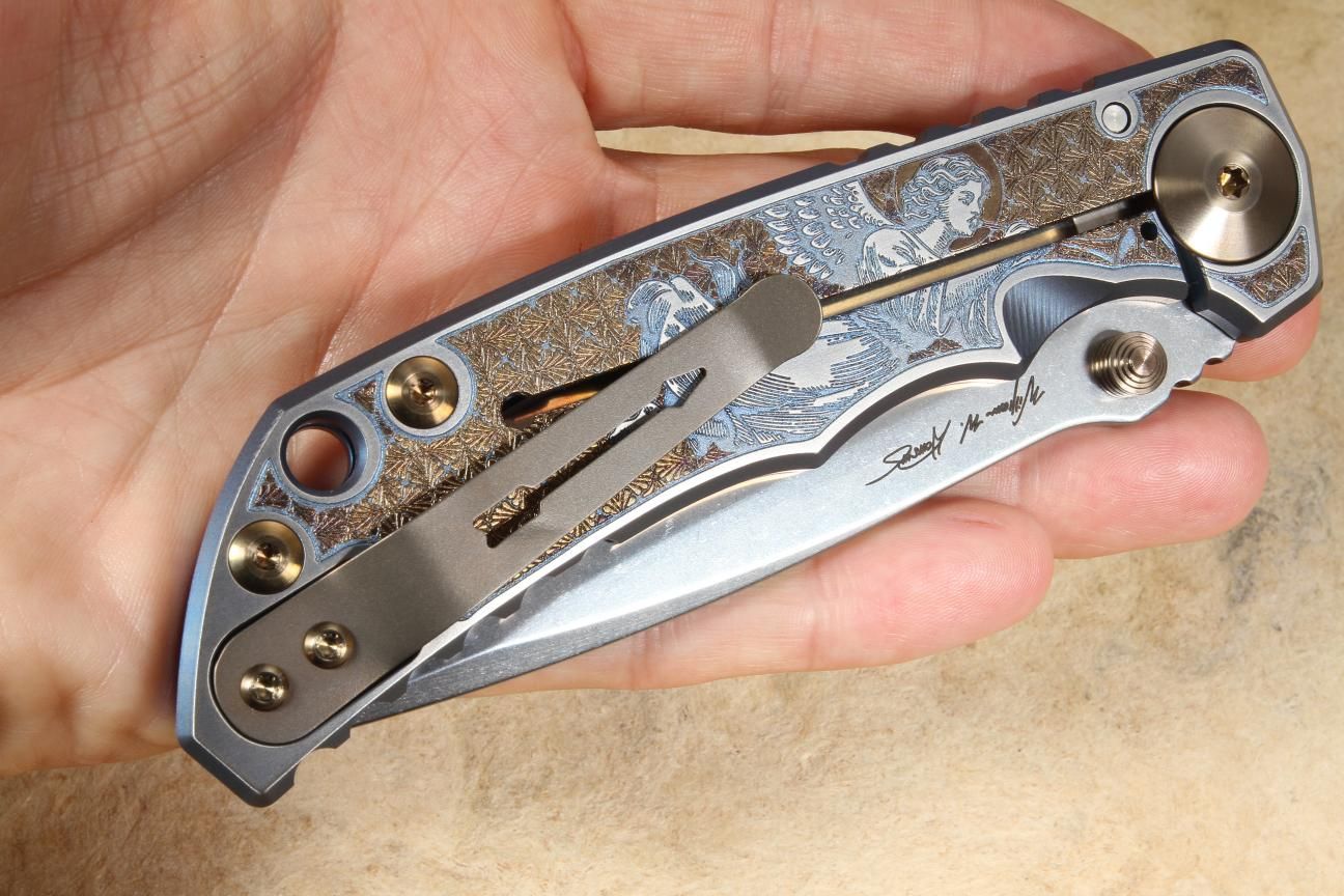 Spartan Harsey Folder - Angel - MagnaCut Steel + Free Shipping