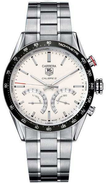 CV7A13.BA0795 TAG Heuer Carrera Calibre S Hybrid Chrono Mens Steel