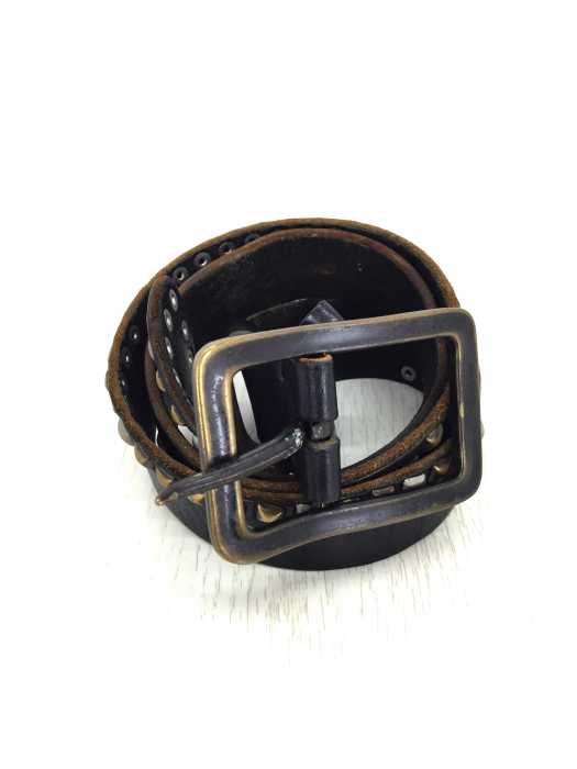 Lee （リー） スタッズレザーベルト メンズ ファッション雑貨