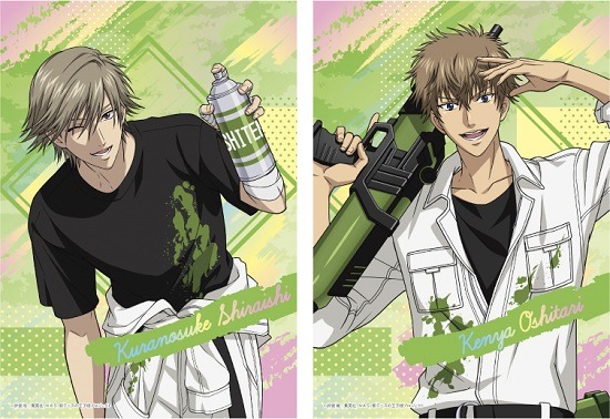 新テニスの王子様 ステラフォトセット COLORS 白石蔵ノ介＆忍足謙也