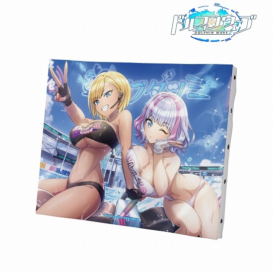 ドルフィンウェーブ 村早 麻汐＆久々利 トモ キャンバスボード｜ホビー