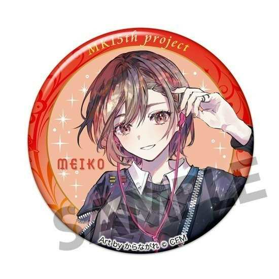 単品】MK15th project MEIKO＆KAITO 缶バッジコレクション｜ホビーの