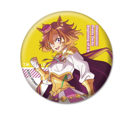 劇場版 ウマ娘 プリティーダービー 新時代の扉 缶バッジ テイエム