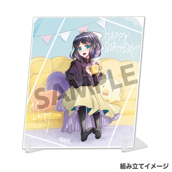 戦姫絶唱シンフォギア 小日向未来 バースデー色紙 吉井ダン HS限定