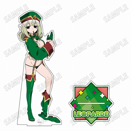 魔法少女にあこがれて 描き下ろし BIGアクリルスタンドLL 2 レオパルト