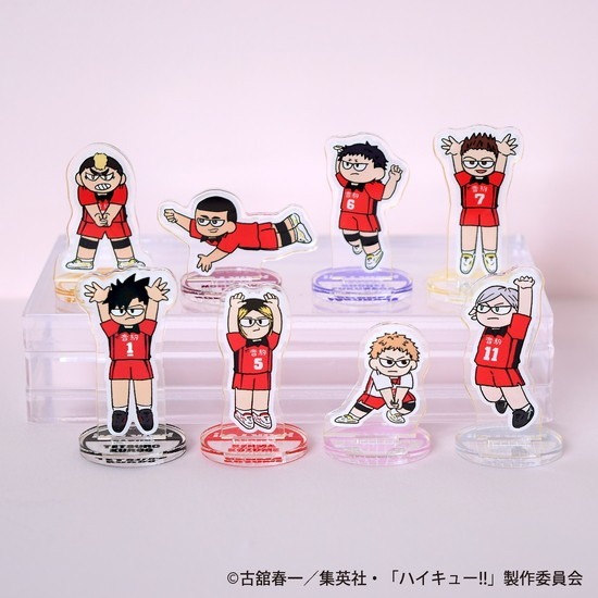 ハイキュー！！ ジロリ トレーディングミニアクリルスタンド試合ver