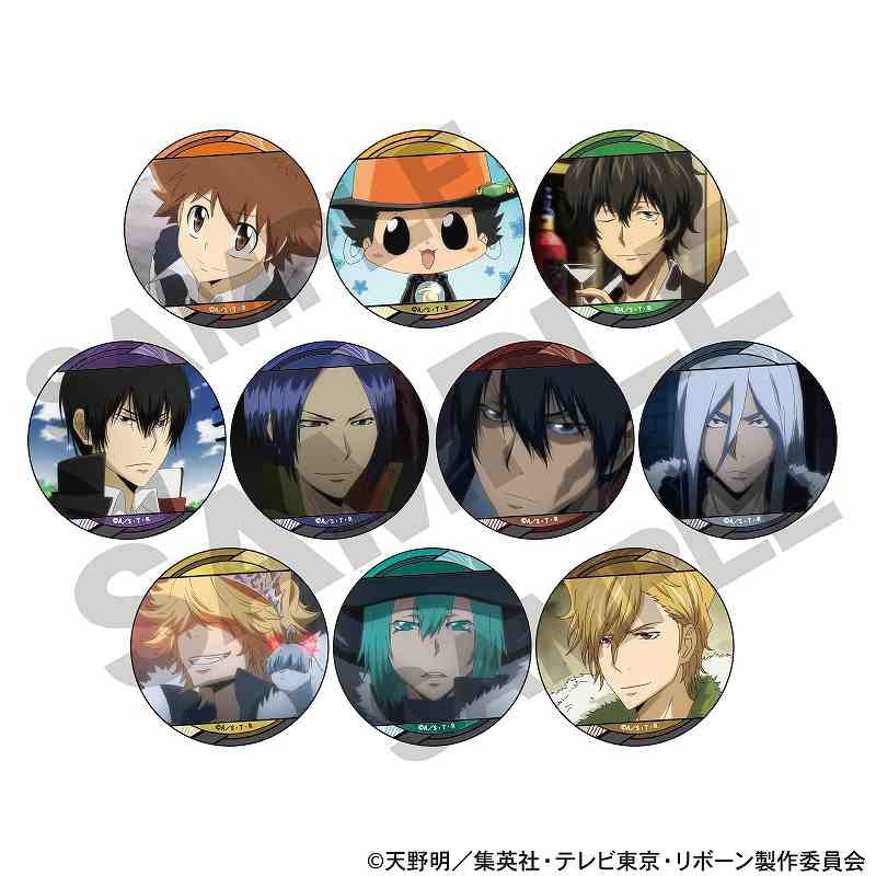 家庭教師ヒットマンREBORN！ トレーディング缶バッジvol.1 10個入り