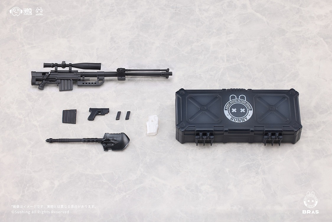 溯行Sushing BUNNY RAPID ACTION SQUAD Sniper・レオーニ 1/12 可動