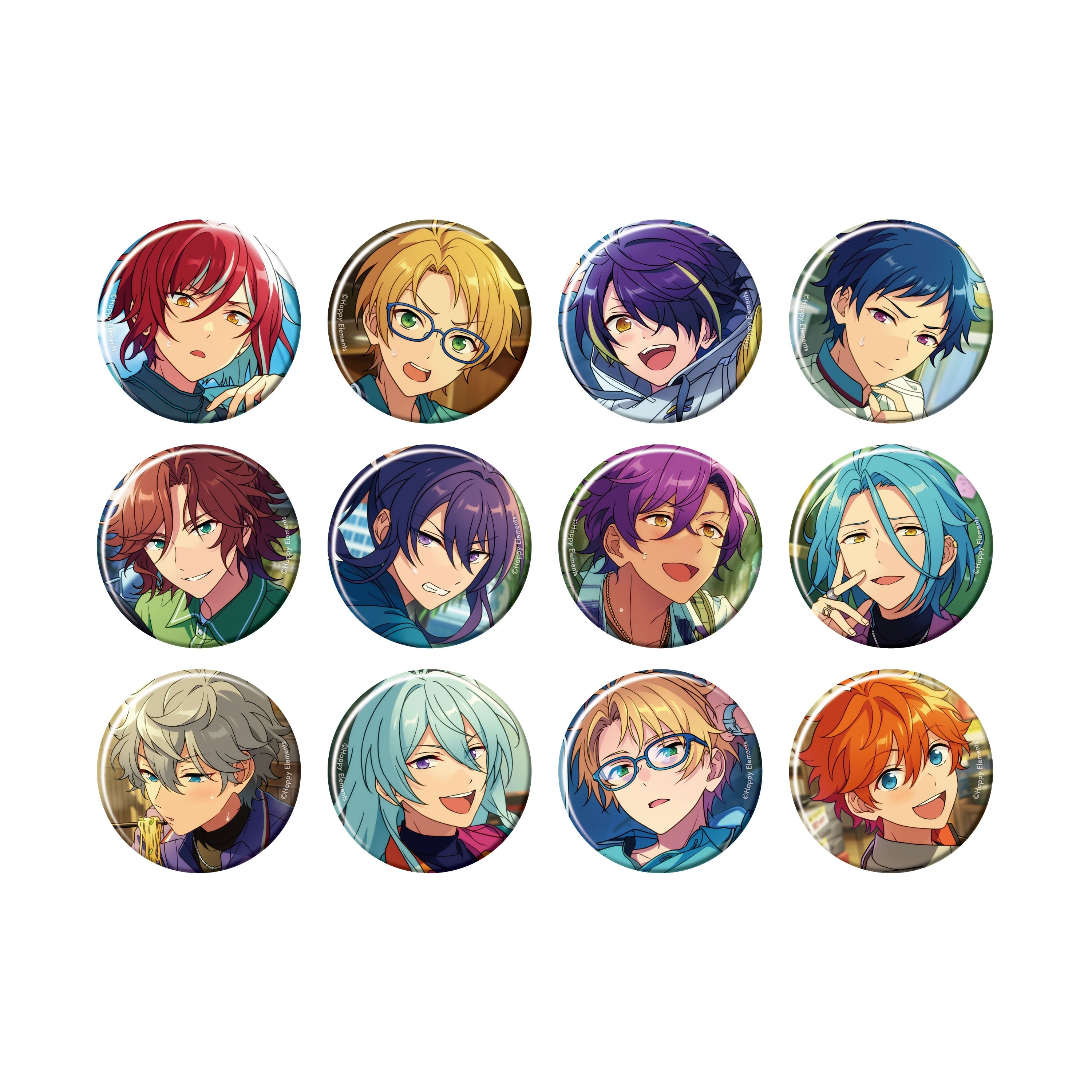 あんさんぶるスターズ！！ コレクション缶バッジ［2024 Nov.］-Casual