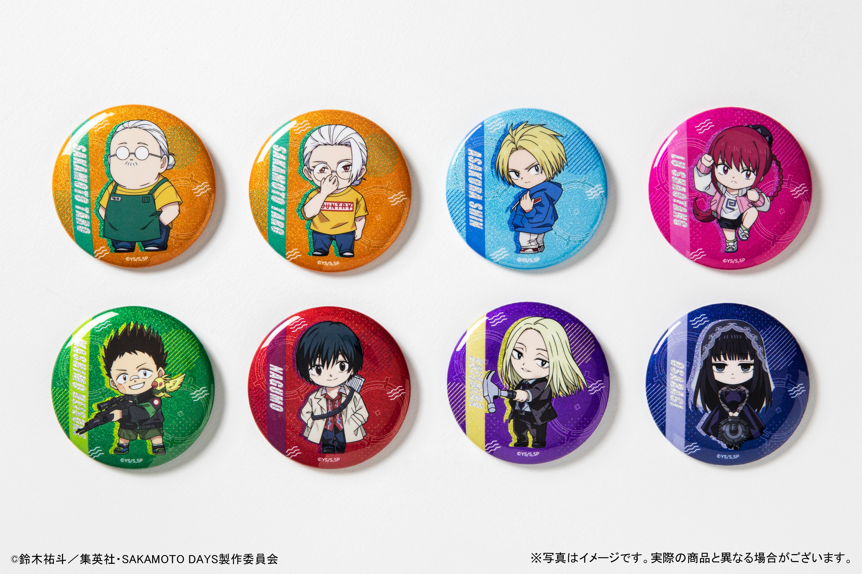 ジャンフェス コレクション缶バッジ 第2弾 サカモトデイズ 180個