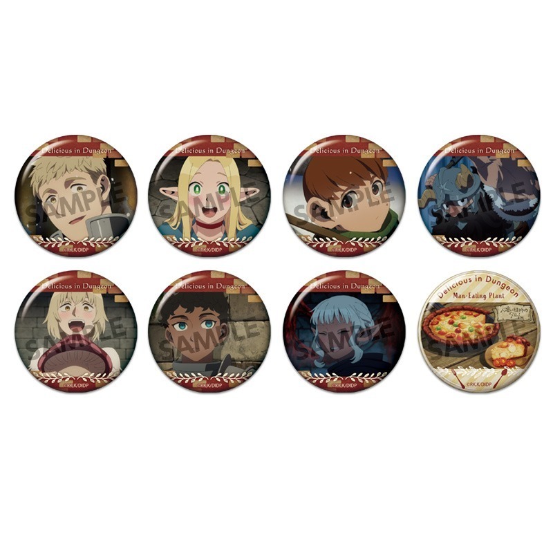 ダンジョン飯 トレーディング缶バッジ vol.2 BOX 8個入り1BOX｜ホビー