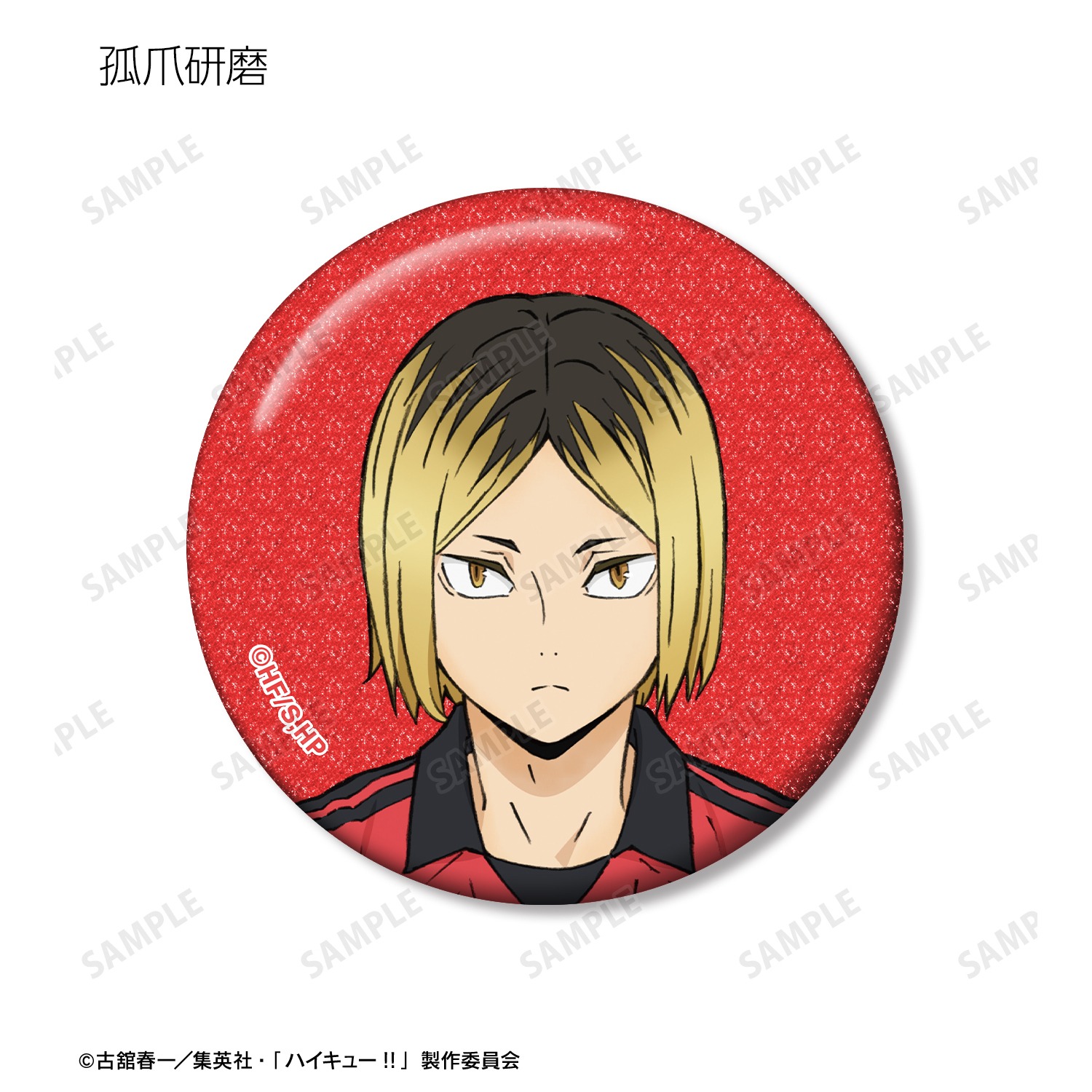 ハイキュー!! トレーディンググリッター缶バッジ 12個入り1BOX｜ホビー