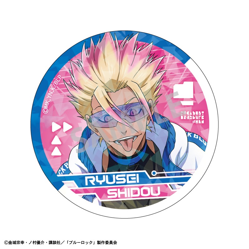 ブルーロック トレーディングホログラム缶バッジ サイバーパンク