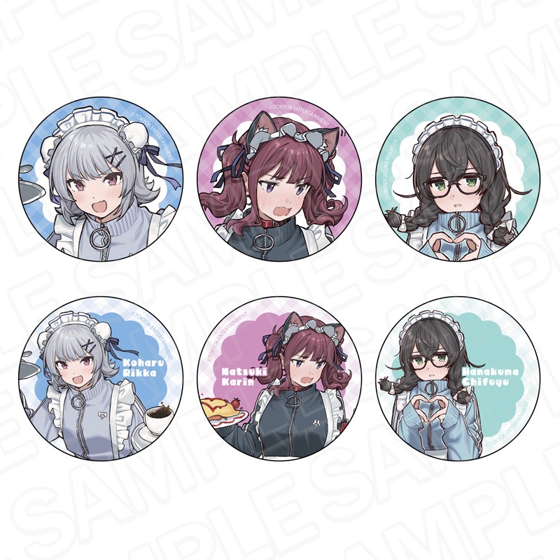 TOKYO6キャラクターズ ホログラムカンバッジ ブラインド ジャージ