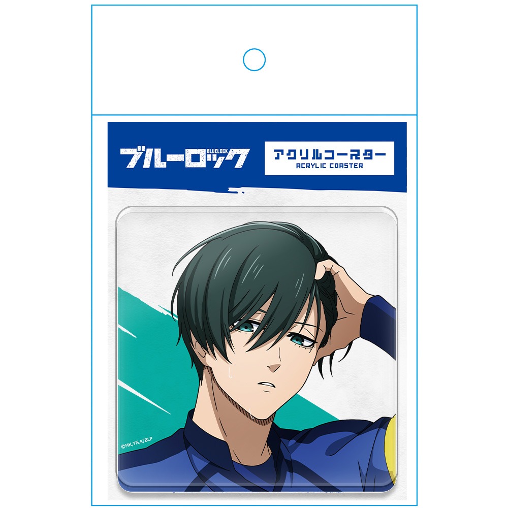 ブルーロック アクリルコースター スタンド付 糸師 凛 U-20 JAPAN戦