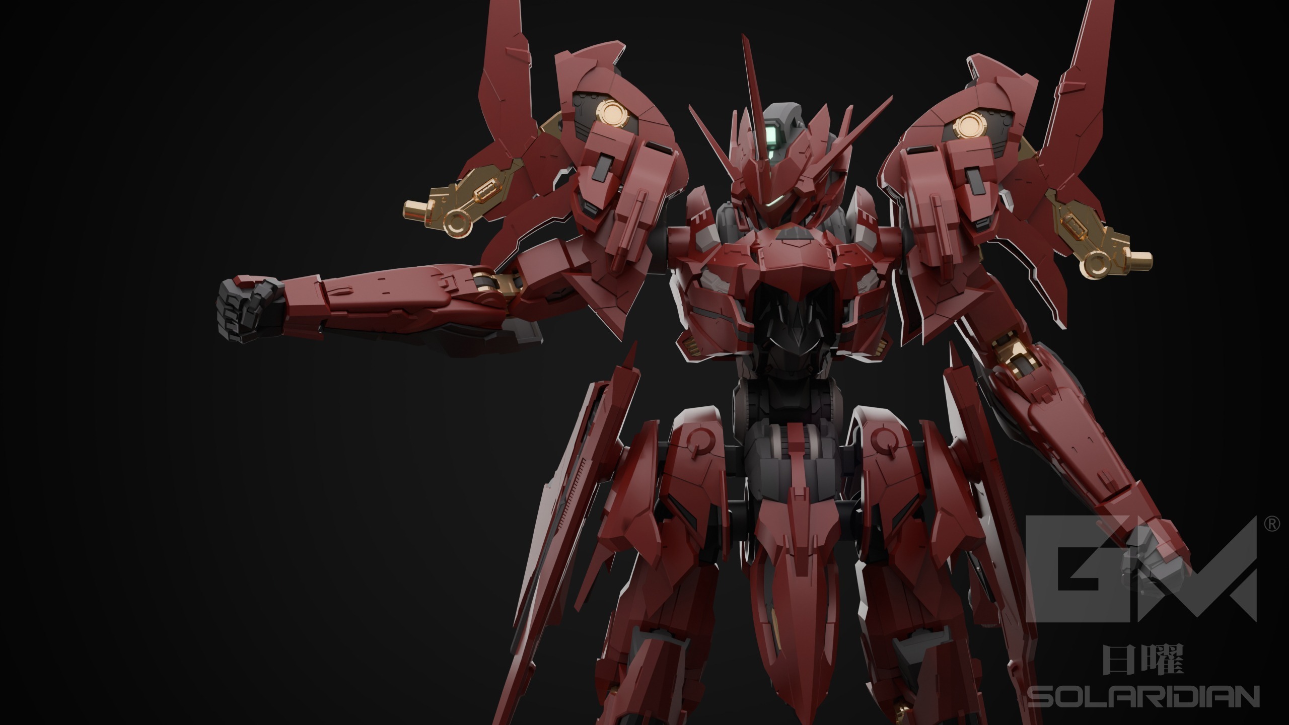 GM 日曜 SOLARIDIAN 1/72スケール プラスチックモデルキット｜ホビーの