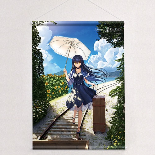 Summer Pockets B2タペストリー 久島鴎｜ホビーの総合通販サイト