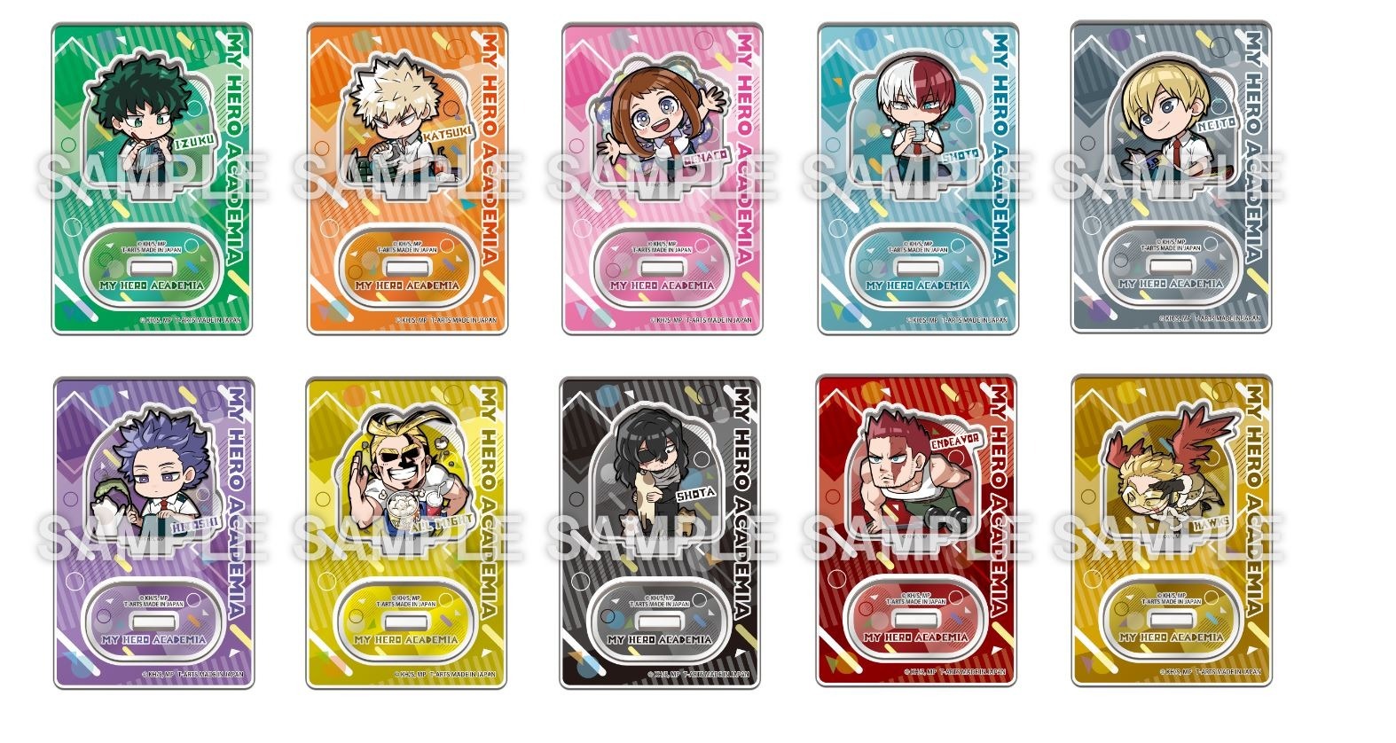 僕のヒーローアカデミア でふぉめ 日常トレーディングアクリルスタンド