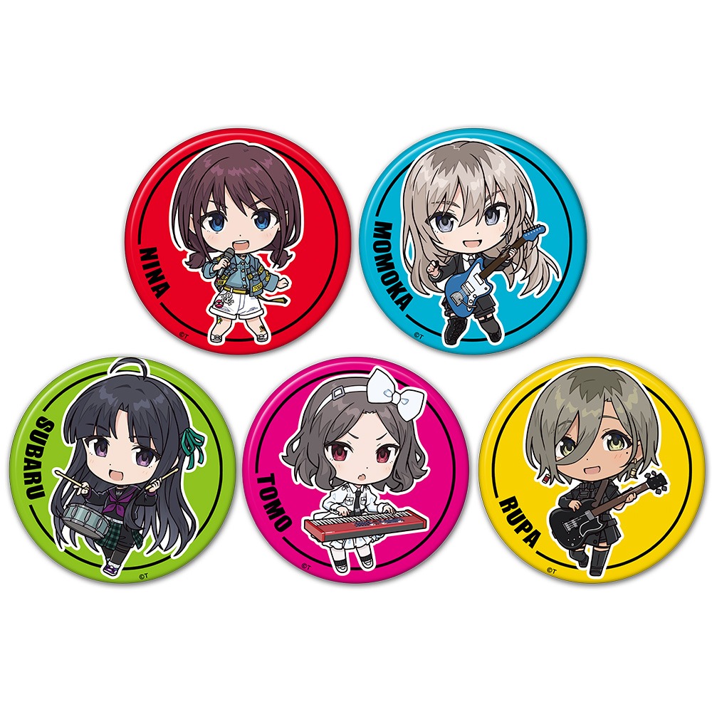 ガールズバンドクライ 缶バッジ5個セット トゲナシトゲアリ vol.2