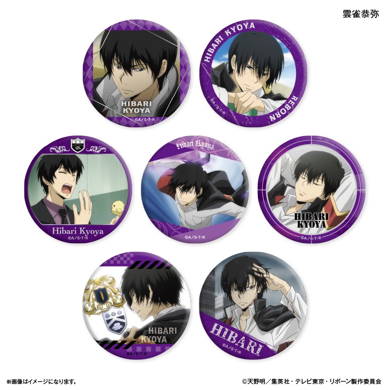 REBORN 大人リボーン 天野明展 キャラバッジコレクション 缶バッジ