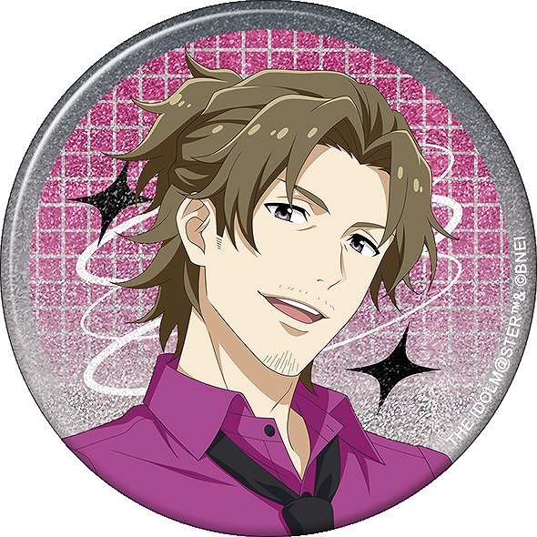 アイドルマスター SideM グリッター缶バッジ 山下次郎 サマー