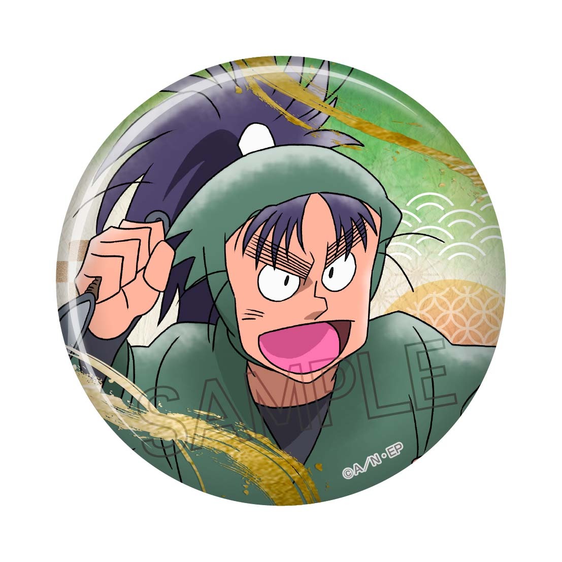 忍たま乱太郎 箔押し缶バッジ 七松小平太｜ホビーの総合通販サイト