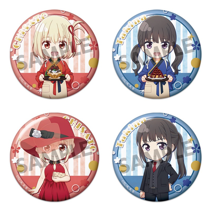 ぴくりる！ リコリス・リコイル トレーディング缶バッジ 10個入りBOX