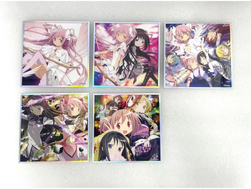 非売品・超激レア】魔法少女 まどか☆マギカ 叛逆の物語 色紙セット ま