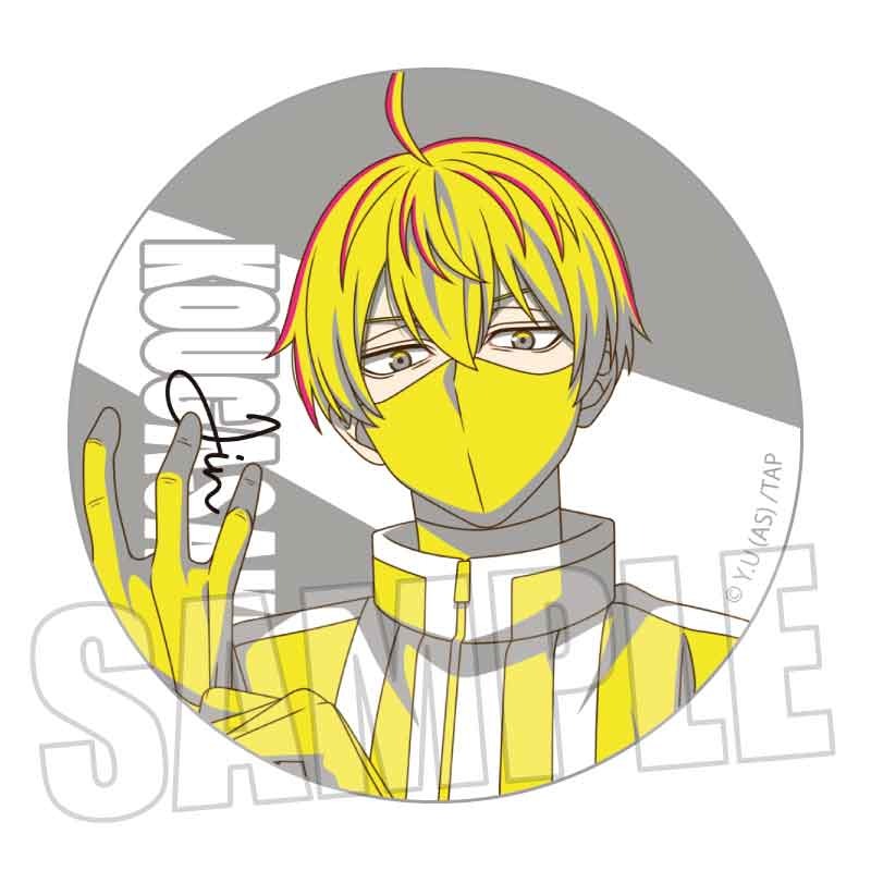 桃源暗鬼 POP-TONE缶バッジ 皇后崎 迅A｜ホビーの総合通販サイト